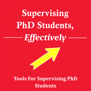 Supervising PhD Students, Effectively PhD Voice